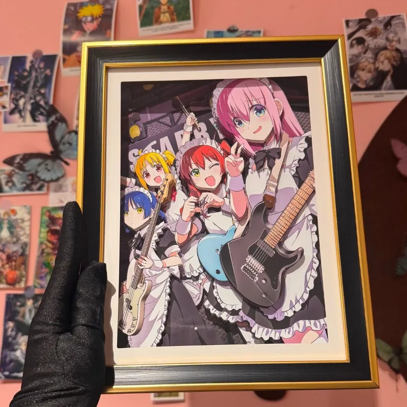 Bocchi the Rock! Kessoku Band 3D Paper Sculpture Art with Display Stand - Hitori Nijika Kita Anime Decor, Collectible Gift
Bocchi the Rock! Kessoku Band 3D Paper Sculpture Art with Display Stand - Hitori Nijika Kita Anime Decor, Collectible Gift