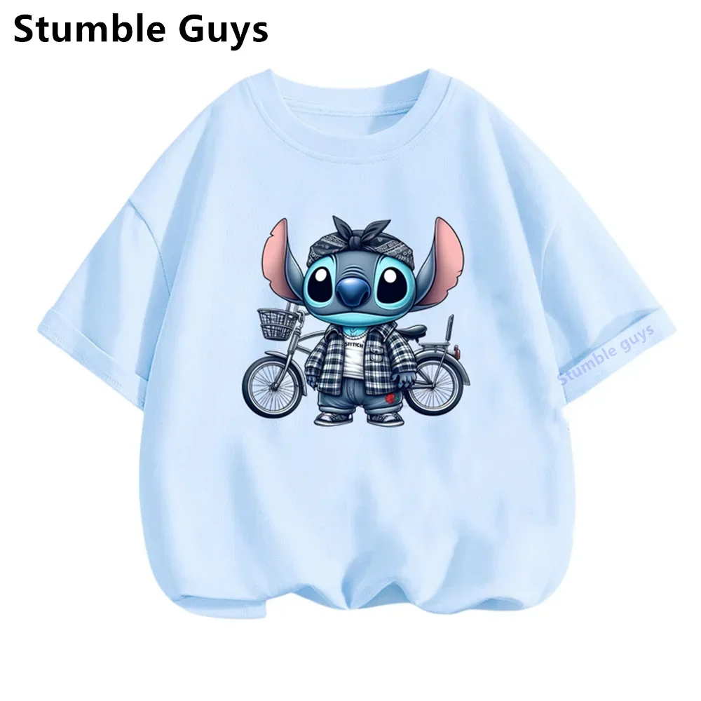 Bold design style children's T-shirt Disney cartoon pattern short-sleeved summer fashion top suitable for boys and girls
Bold design style children's T-shirt Disney cartoon pattern short-sleeved summer fashion top suitable for boys and girls
