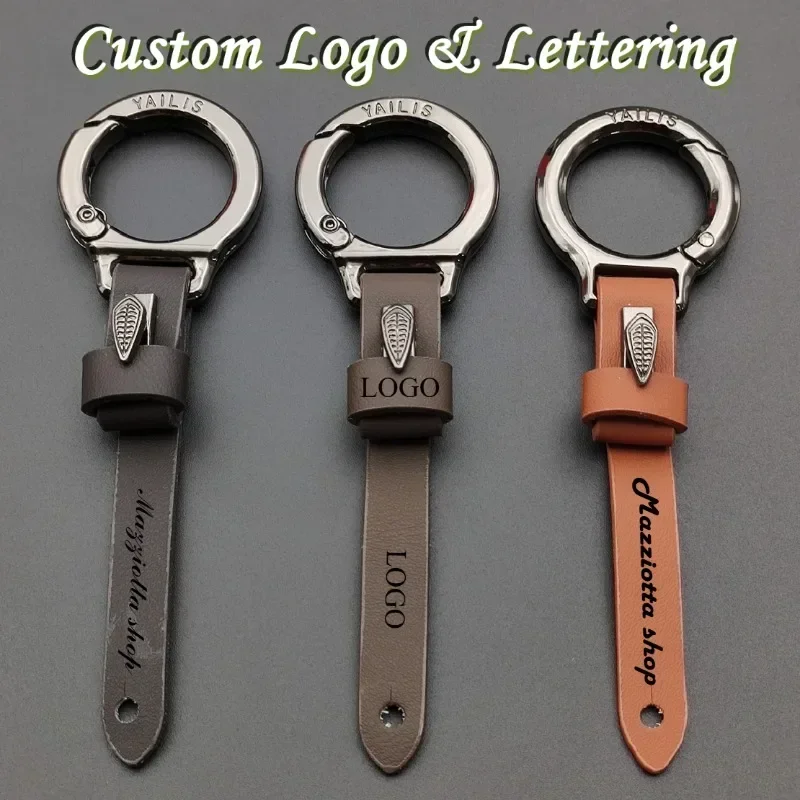 Custom LOGO Fashionable PU Vintage Leather Keychain Pendant Bag Car Key Chain Holder for Men and Women Keyring Gift
Custom LOGO Fashionable PU Vintage Leather Keychain Pendant Bag Car Key Chain Holder for Men and Women Keyring Gift