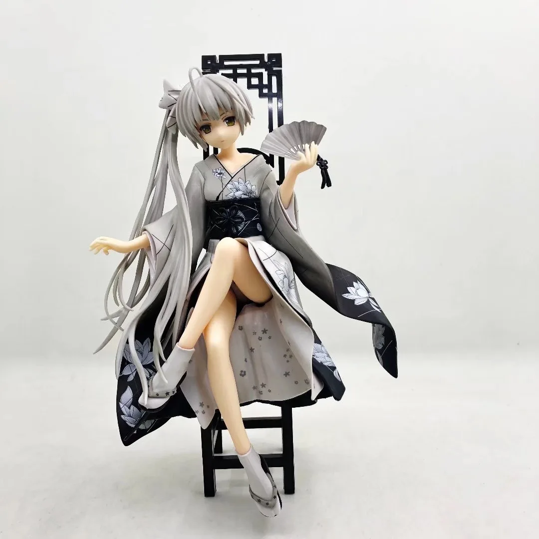 22cm Yosuga No Sora Kasugano Sora Kimono Sitting Pose Anime Figure Model Statue Collection Desktop Decoration Ornament Toys
22cm Yosuga No Sora Kasugano Sora Kimono Sitting Pose Anime Figure Model Statue Collection Desktop Decoration Ornament Toys
