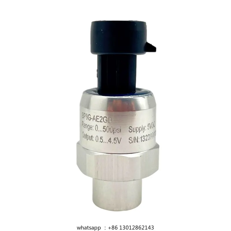 Refrigeration pressure sensor 4-20ma/0.5-4 air compressor
Refrigeration pressure sensor 4-20ma/0.5-4 air compressor