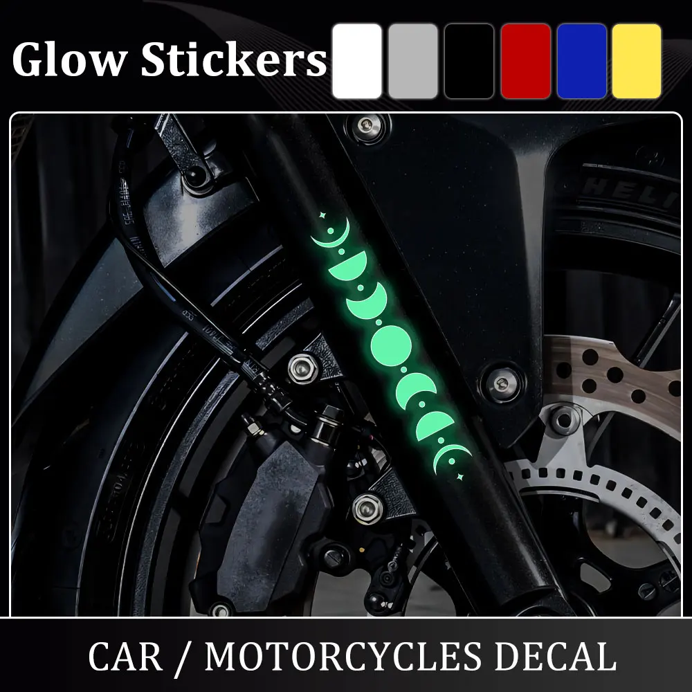 Motorcycle Glow Stickers Waterproof Moon Phase Line Row Stars Decal Reflective Vinyl Sticker Motorbike Decoration Accessories
Motorcycle Glow Stickers Waterproof Moon Phase Line Row Stars Decal Reflective Vinyl Sticker Motorbike Decoration Accessories