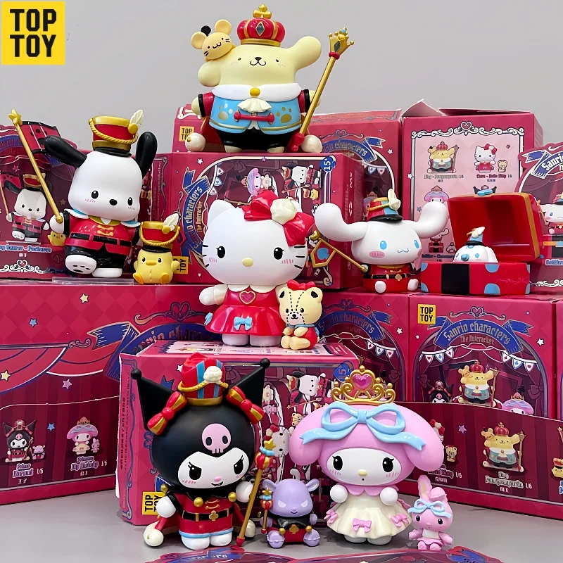 TOPTOY Sanrio Characters The Nutcracker Series Blind Box Mystery Box Doll Cute Anime Figure Desktop Ornaments Collection Gift
TOPTOY Sanrio Characters The Nutcracker Series Blind Box Mystery Box Doll Cute Anime Figure Desktop Ornaments Collection Gift