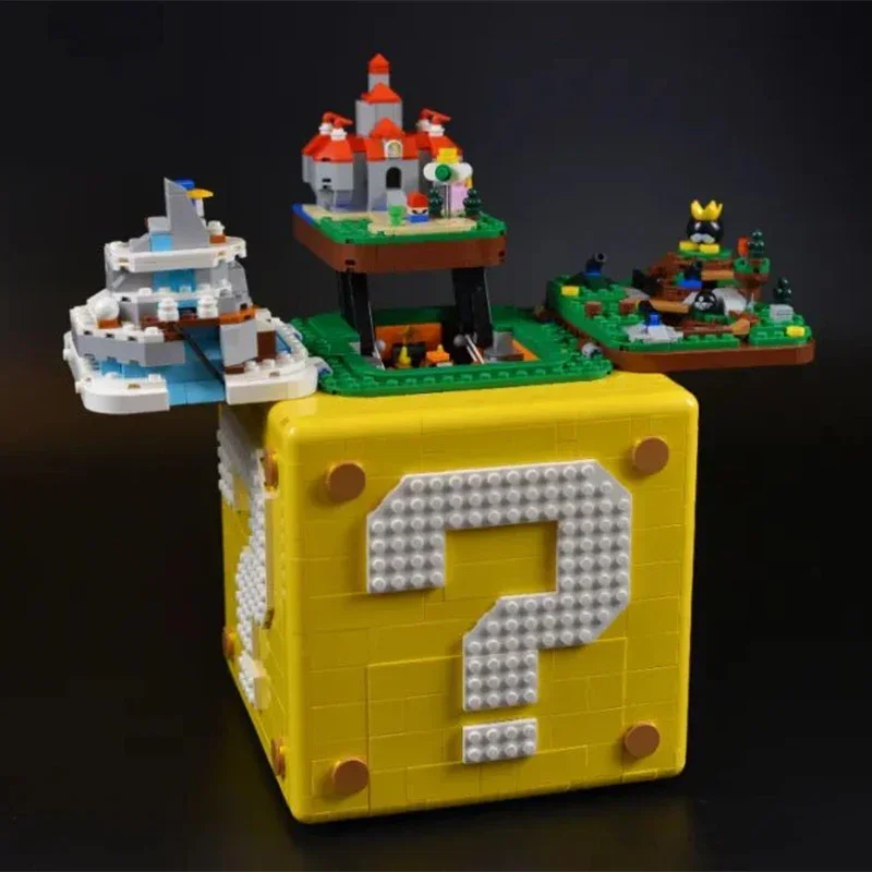 Yellow Box Mark Block Send A Friend 2064PCS Compatible 71395 Rebrickable Built Game Props Model Educational For Children Gifts
Yellow Box Mark Block Send A Friend 2064PCS Compatible 71395 Rebrickable Built Game Props Model Educational For Children Gifts