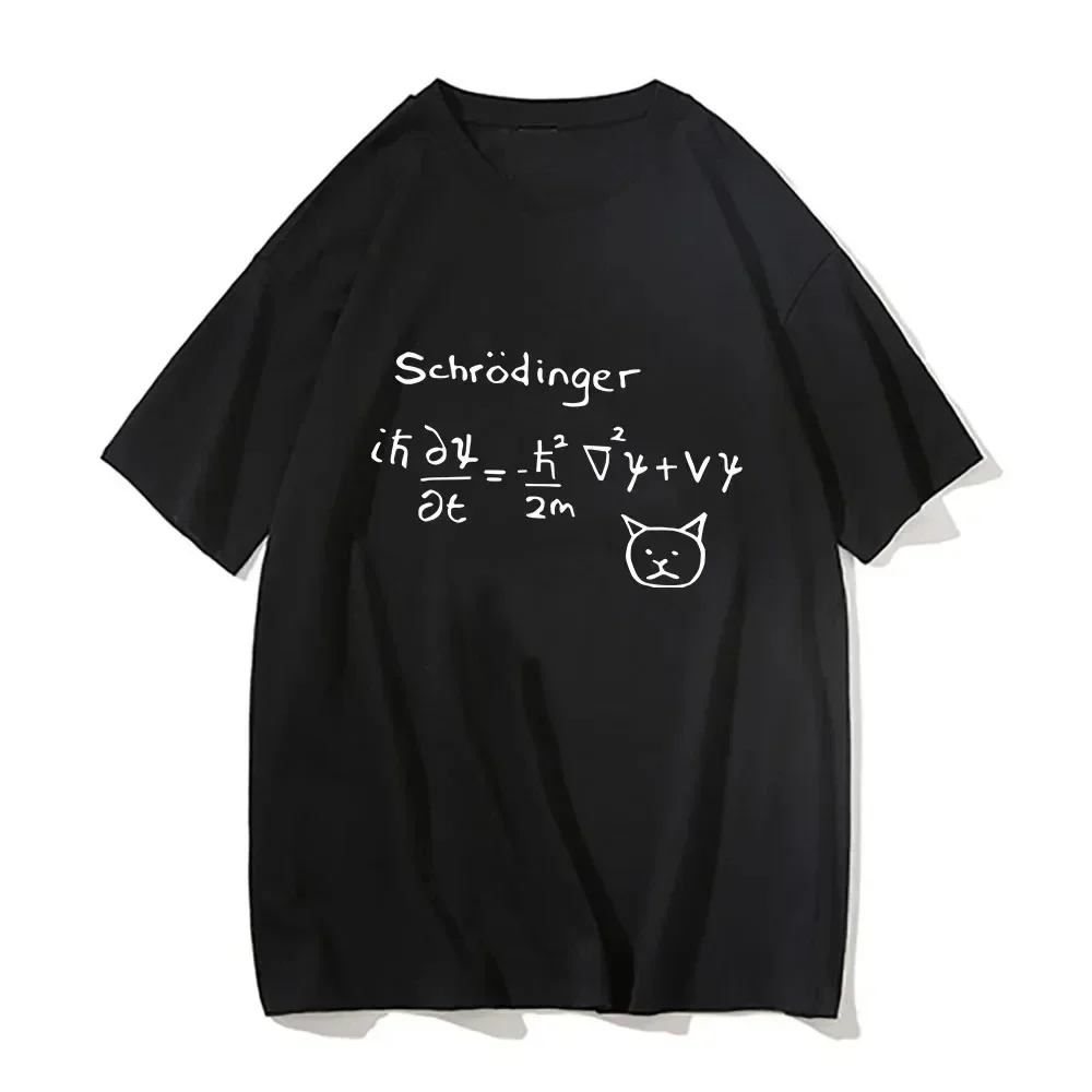 Забавные футболки Schrödinger's Cat Quantum Mechanics, модные комиксы, формула мультфильма, красивые футболки для женщин, топ с графикой Y2K
Забавные футболки Schrödinger's Cat Quantum Mechanics, модные комиксы, формула мультфильма, красивые футболки для женщин, топ с графикой Y2K