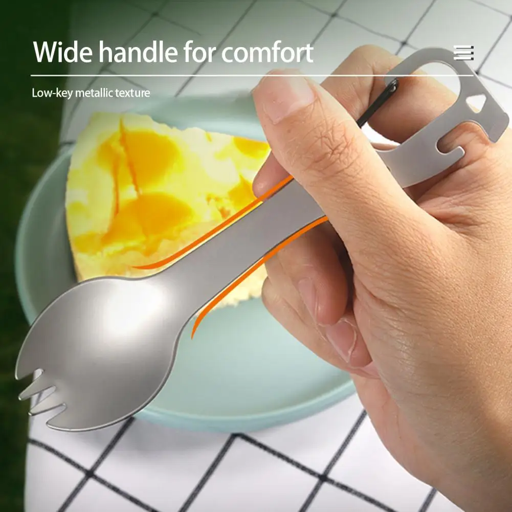 Camping Fork Compact High Hardness Portable Spork Portable Camping Combination Spoon Camping Supplies
Camping Fork Compact High Hardness Portable Spork Portable Camping Combination Spoon Camping Supplies