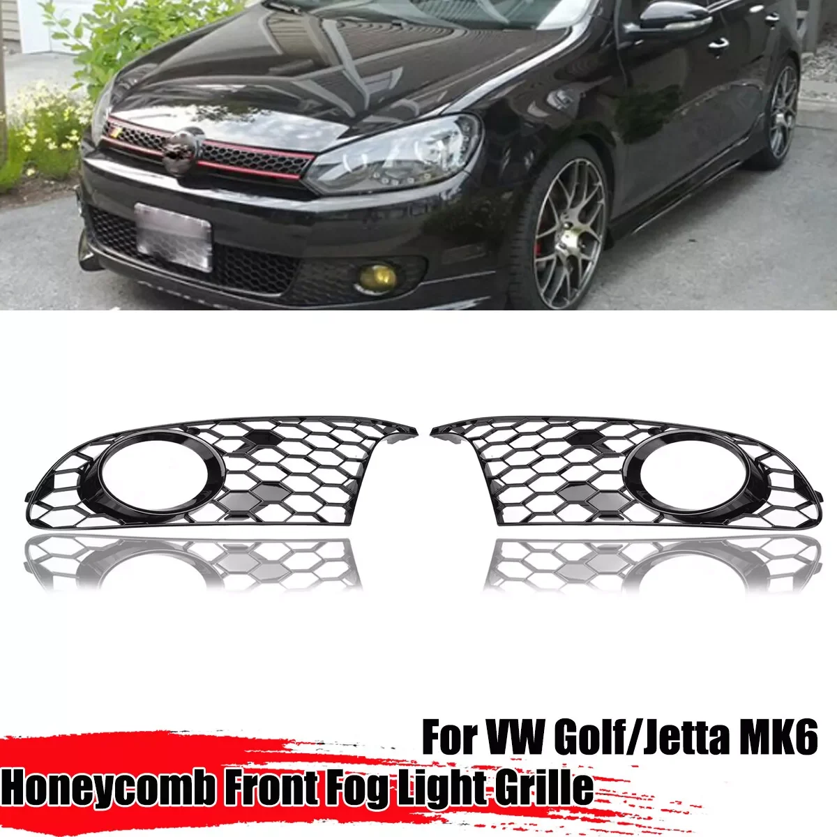 2 шт., передний бампер, сотовая решетка противотуманных фар, замена крышки для VW Golf 6 MK6 Non-G-TI 2009-2013 OEM 5K 0853665 5К 0853666
2 шт., передний бампер, сотовая решетка противотуманных фар, замена крышки для VW Golf 6 MK6 Non-G-TI 2009-2013 OEM 5K 0853665 5К 0853666