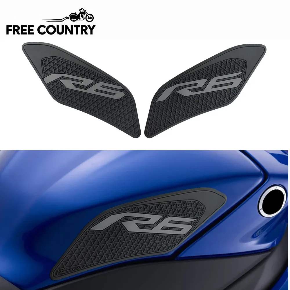 Для Yamaha YZF R6 2017-2025 мотоциклетный топливный бак наколенник наклейка
Для Yamaha YZF R6 2017-2025 мотоциклетный топливный бак наколенник наклейка