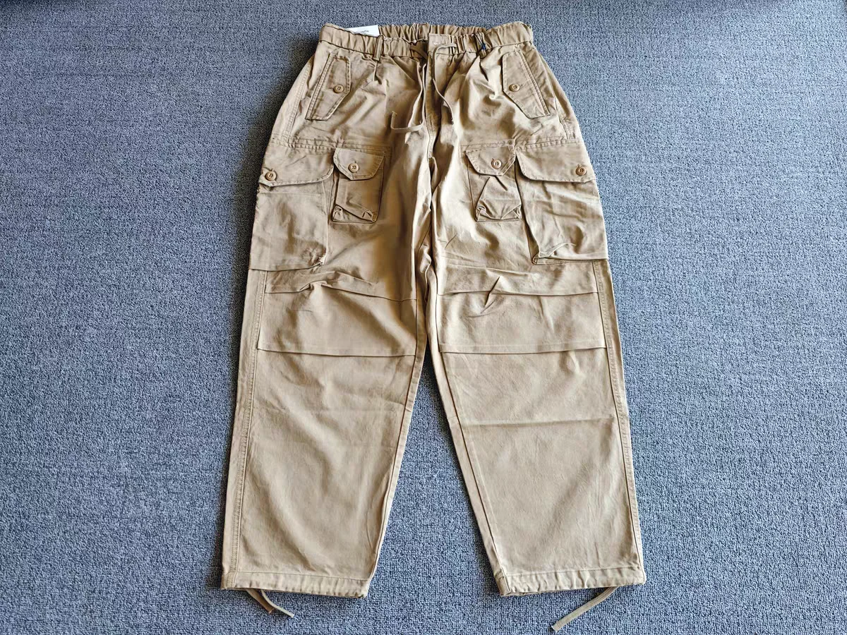 Classic Hard Goods Japanese Retro Waed Multi-ket Work Pants Heavyweight Loose Fit Long Trousers Youth Casual Cotton
Classic Hard Goods Japanese Retro Waed Multi-ket Work Pants Heavyweight Loose Fit Long Trousers Youth Casual Cotton