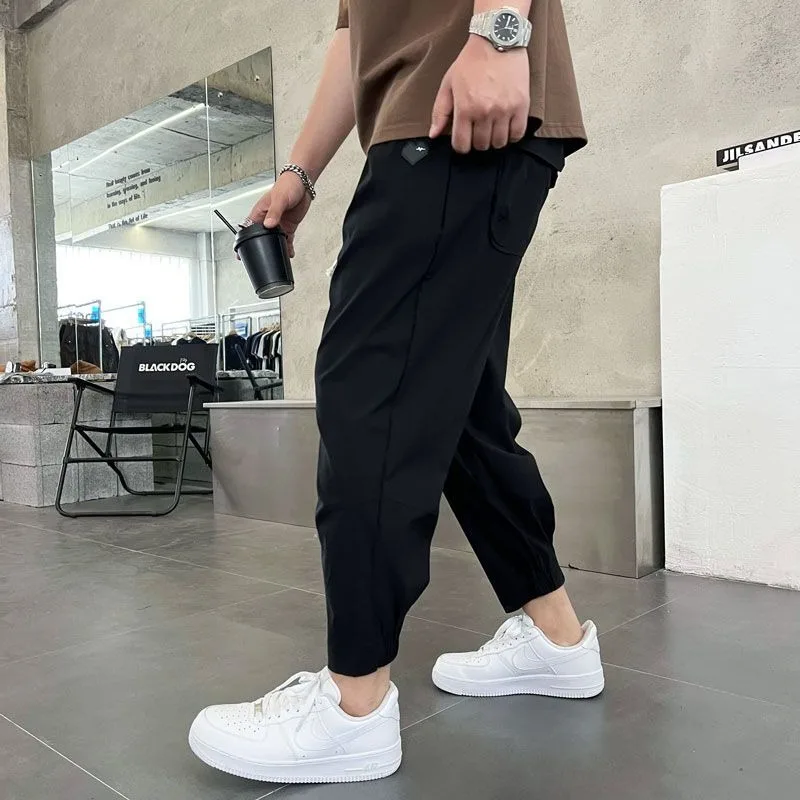Summer Thin 2026 Harlan Men's Popular Elastic Solid Color Patch Youth New Loose Casual Low Rise Jeans Cargo Baggy Pants Men
Summer Thin 2026 Harlan Men's Popular Elastic Solid Color Patch Youth New Loose Casual Low Rise Jeans Cargo Baggy Pants Men