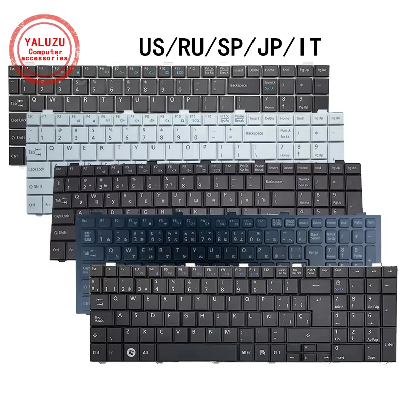 Новая английская клавиатура для ноутбука Fujitsu Lifebook AH530 AH531 AH42 A530 A531 A531D NH751 FMVNA5N3E США/RU/SP/JP JA/IT
Новая английская клавиатура для ноутбука Fujitsu Lifebook AH530 AH531 AH42 A530 A531 A531D NH751 FMVNA5N3E США/RU/SP/JP JA/IT