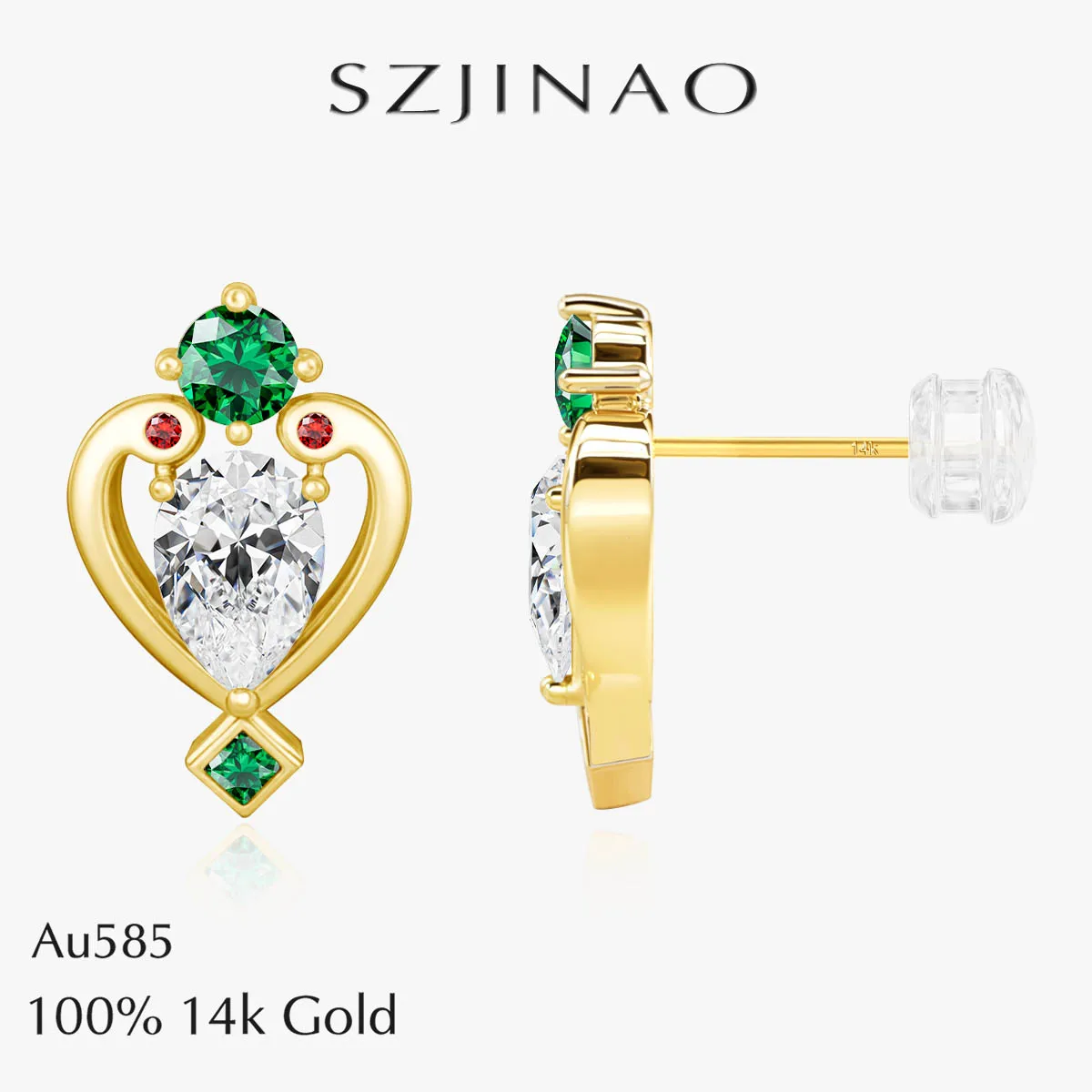 Серьги-шпильки из золота 14 карат в винтажном стиле «Королева сердец» с грушевидными муассанитами для женщин – символ власти, изысканные украшения для вечеринок
Серьги-шпильки из золота 14 карат в винтажном стиле «Королева сердец» с грушевидными муассанитами для женщин – символ власти, изысканные украшения для вечеринок