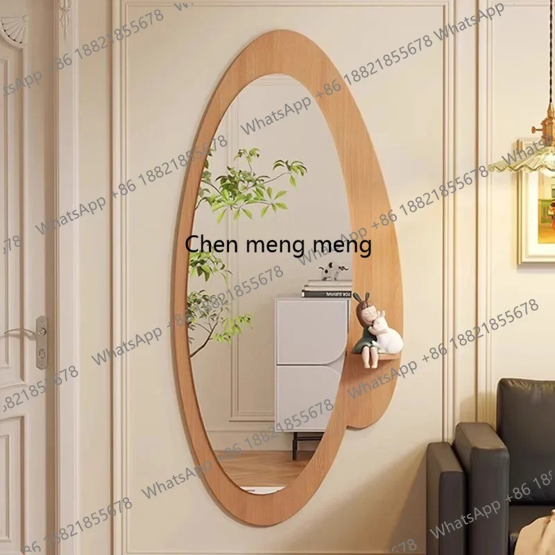 Wooden Custom Mirror Modern Wall Living Room Decoration Mirror Vintage Art Irregular Bedroom Cute Nordic Espelhos Home Products
Wooden Custom Mirror Modern Wall Living Room Decoration Mirror Vintage Art Irregular Bedroom Cute Nordic Espelhos Home Products