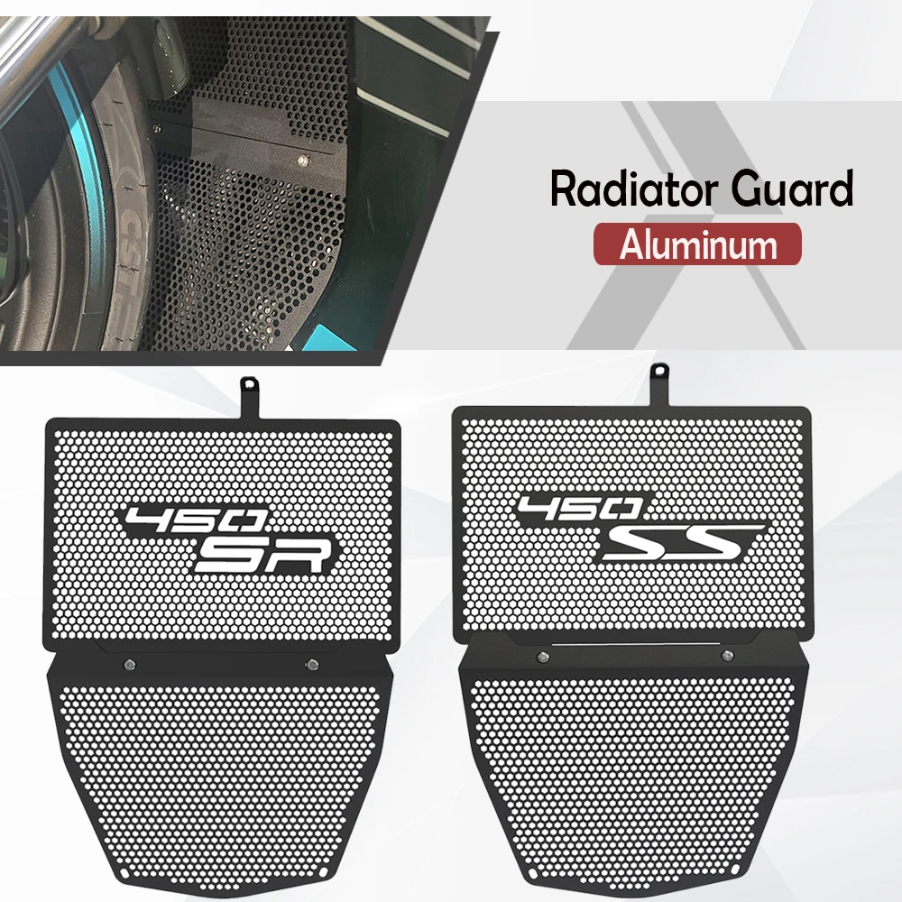 For CFMOTO 450SR 450SS 450 SR SS 2023 2022 2024 Motorcycle Accessoreis Radiator Grille Guard oil cooler Guard Protection Cover
For CFMOTO 450SR 450SS 450 SR SS 2023 2022 2024 Motorcycle Accessoreis Radiator Grille Guard oil cooler Guard Protection Cover