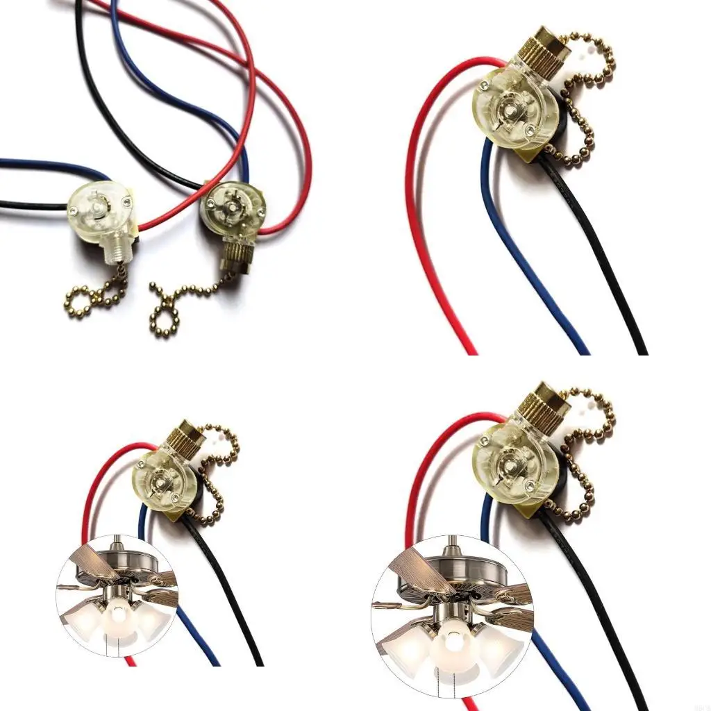 M6CB 3-Wire Beaded Ball Pull Chain Switch for Ceiling Light Wall Lights Lamp
M6CB 3-Wire Beaded Ball Pull Chain Switch for Ceiling Light Wall Lights Lamp