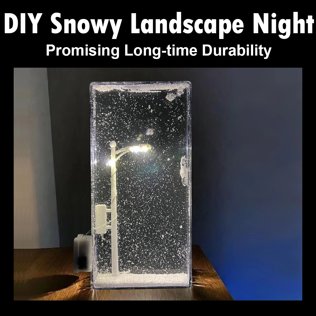 Snow Scene Night Light led small handmade diy Snowy street Flowing Hemp night-light Children's-Gift Room-Decoration lamp Holiday
Snow Scene Night Light led small handmade diy Snowy street Flowing Hemp night-light Children's-Gift Room-Decoration lamp Holiday