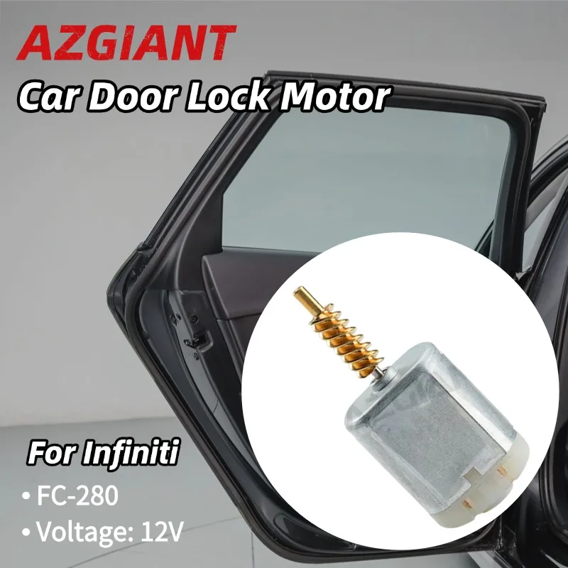 AZGIANT High-Speed Car Centre Door Lock Motor FC-280 12 Volt For 2003-2008 Infiniti FX35 MK1 Interior Replacement Parts
AZGIANT High-Speed Car Centre Door Lock Motor FC-280 12 Volt For 2003-2008 Infiniti FX35 MK1 Interior Replacement Parts