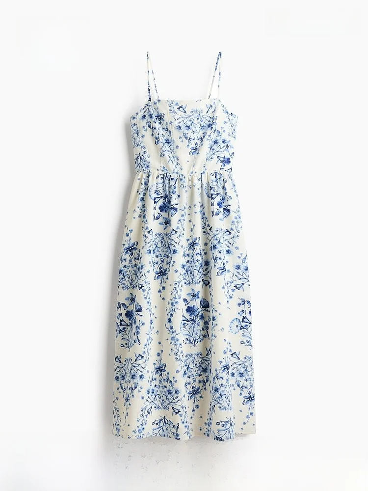 H&M Women's Dr Spring 2026 Faion Ele Thin Strap Floral Print Dr Casual Slim Fit Polyester Fiber Daily Wear
H&M Women's Dr Spring 2026 Faion Ele Thin Strap Floral Print Dr Casual Slim Fit Polyester Fiber Daily Wear