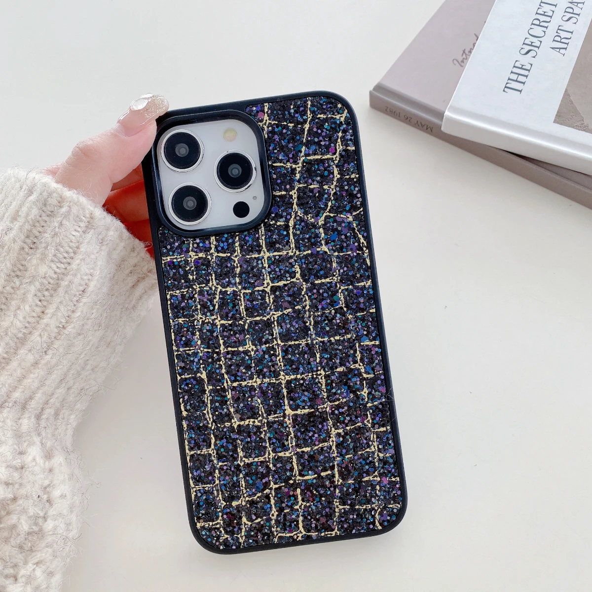 Luxury Bling Glitter Knitting Pattern Phone Case For iPhone 11 12 13 14 15 16 Pro Max Plus Shockproof Protection Bumper Cover
Luxury Bling Glitter Knitting Pattern Phone Case For iPhone 11 12 13 14 15 16 Pro Max Plus Shockproof Protection Bumper Cover