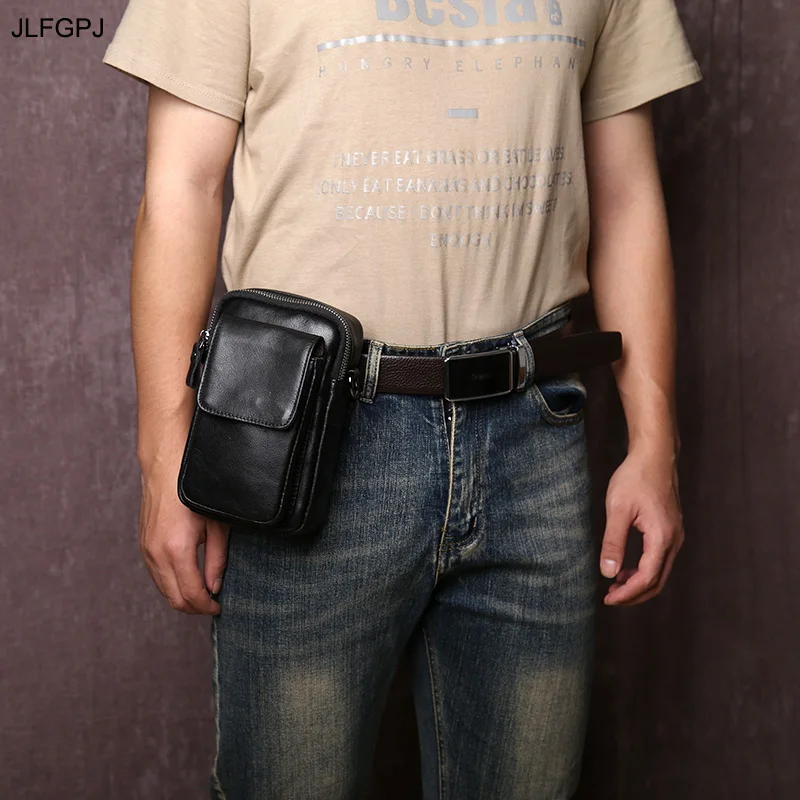 Daily Commuting Genuine Leather Men's Waist Bag Fashionable And Simple Top Layer Cowhide Mini Multi-layer Crossbody Shoulder Bag
Daily Commuting Genuine Leather Men's Waist Bag Fashionable And Simple Top Layer Cowhide Mini Multi-layer Crossbody Shoulder Bag