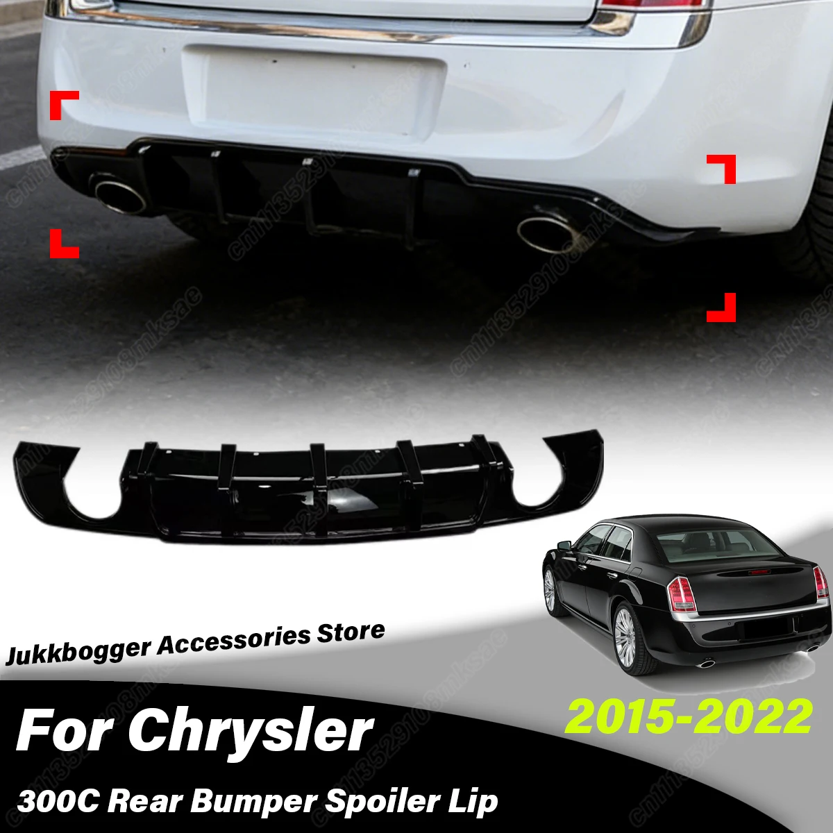 For Chrysler 300C 2015 2016 2017 2018 2019 2020 2021 2022 Automobile Rear Bumper Spoiler Lip Diffuser Decoration Accessories Kit
For Chrysler 300C 2015 2016 2017 2018 2019 2020 2021 2022 Automobile Rear Bumper Spoiler Lip Diffuser Decoration Accessories Kit