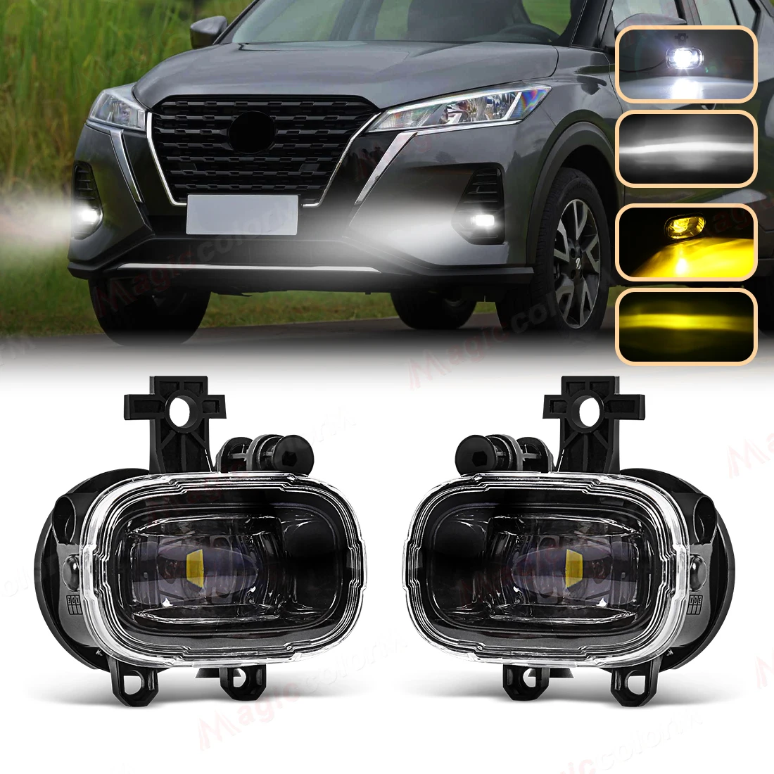 LED Fog Lamp For Nissan Navara NP300 Rogue X-trail Kicks Juke F16 MK2 D23 2020 2021 2022 Yellow White Lens Front Foglight 12V
LED Fog Lamp For Nissan Navara NP300 Rogue X-trail Kicks Juke F16 MK2 D23 2020 2021 2022 Yellow White Lens Front Foglight 12V
