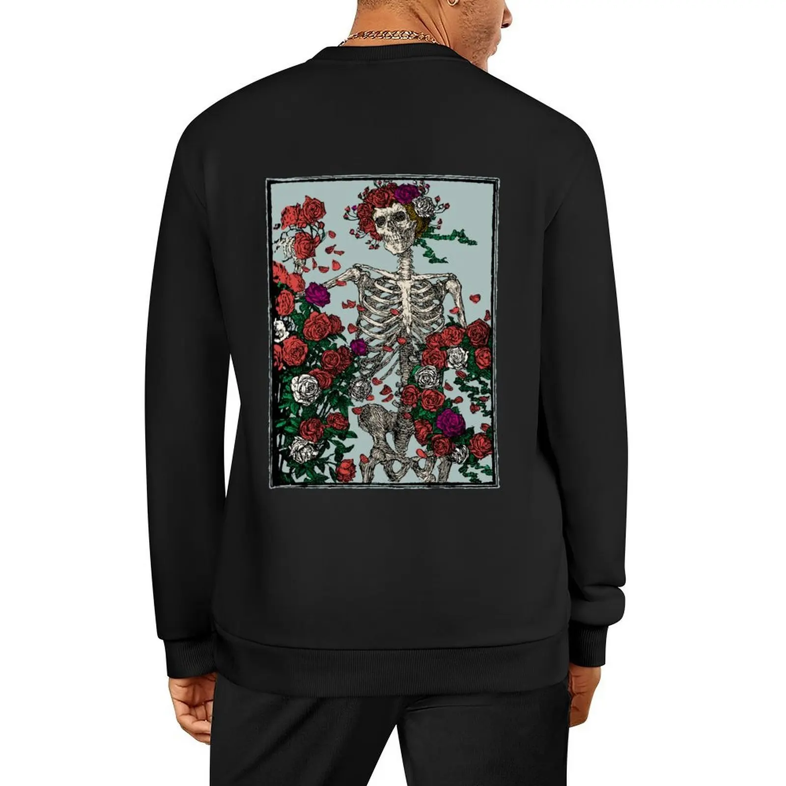 Skeleton & Roses Pullover anime clothes mens designer clothes men wear mens clothing hooded sweatshirt
Skeleton & Roses Pullover anime clothes mens designer clothes men wear mens clothing hooded sweatshirt