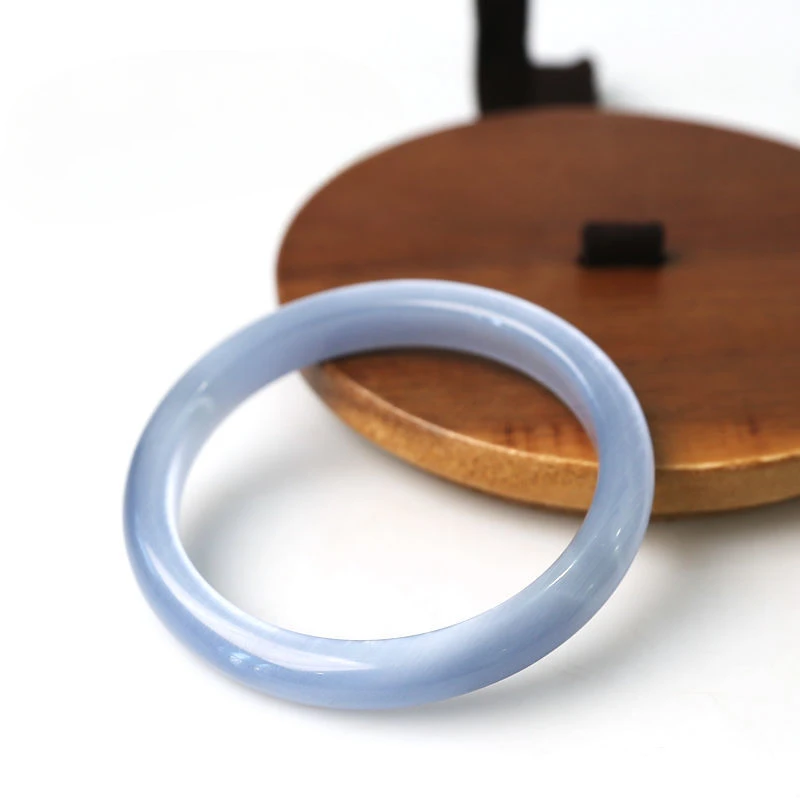 Korean Version of Haze Blue Opal Thin Bracelet Ice Glutinous Quality Jewelry Women's Holiday Gifts
Korean Version of Haze Blue Opal Thin Bracelet Ice Glutinous Quality Jewelry Women's Holiday Gifts