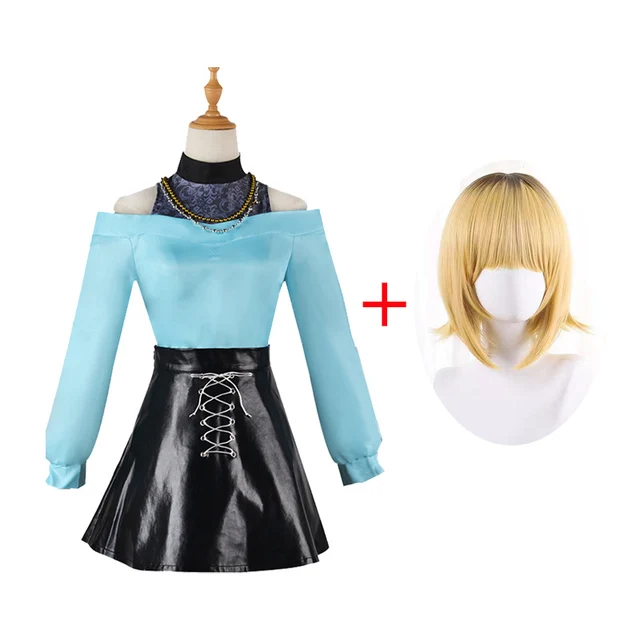 Oshi No Ko Cosplay Anime Memu Cho Cosplay Costume Skirts Uniform Suit Necklace Blonde Hair Women Halloween Party Outfits
Oshi No Ko Cosplay Anime Memu Cho Cosplay Costume Skirts Uniform Suit Necklace Blonde Hair Women Halloween Party Outfits