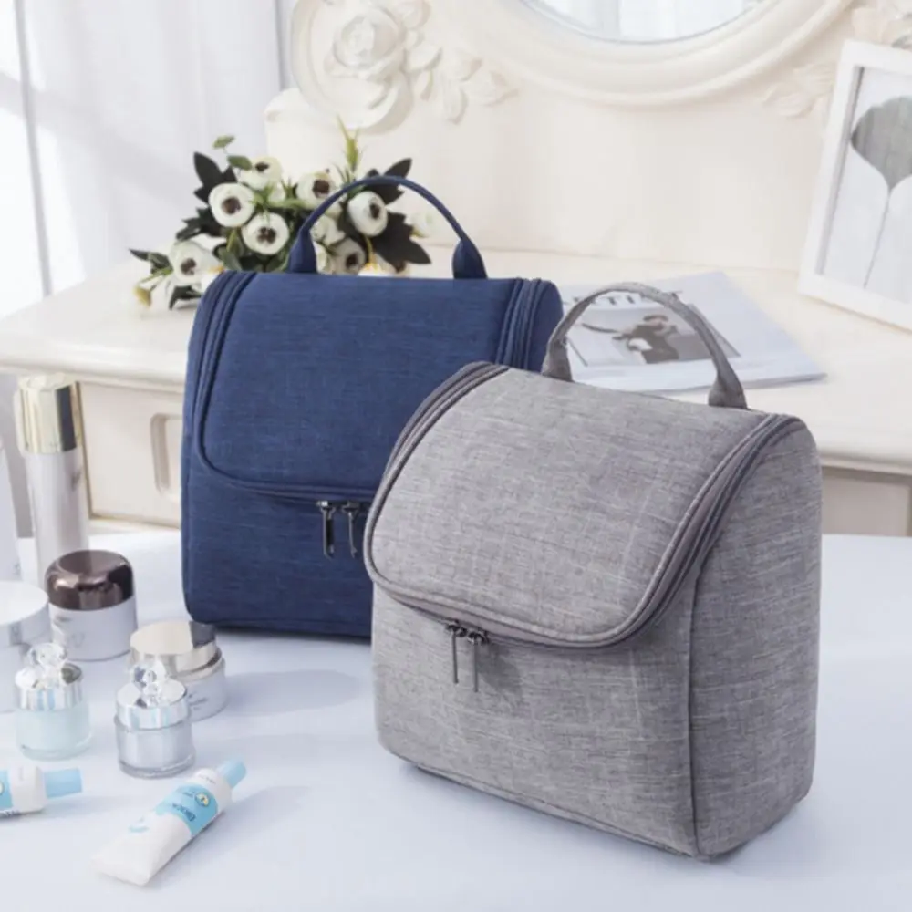 Oxford Fabric Hanging Make Up Bag High-capacity Wear Resistant Travel Organizer Washable Wash Toiletry Bag Toiletry Storage
Oxford Fabric Hanging Make Up Bag High-capacity Wear Resistant Travel Organizer Washable Wash Toiletry Bag Toiletry Storage