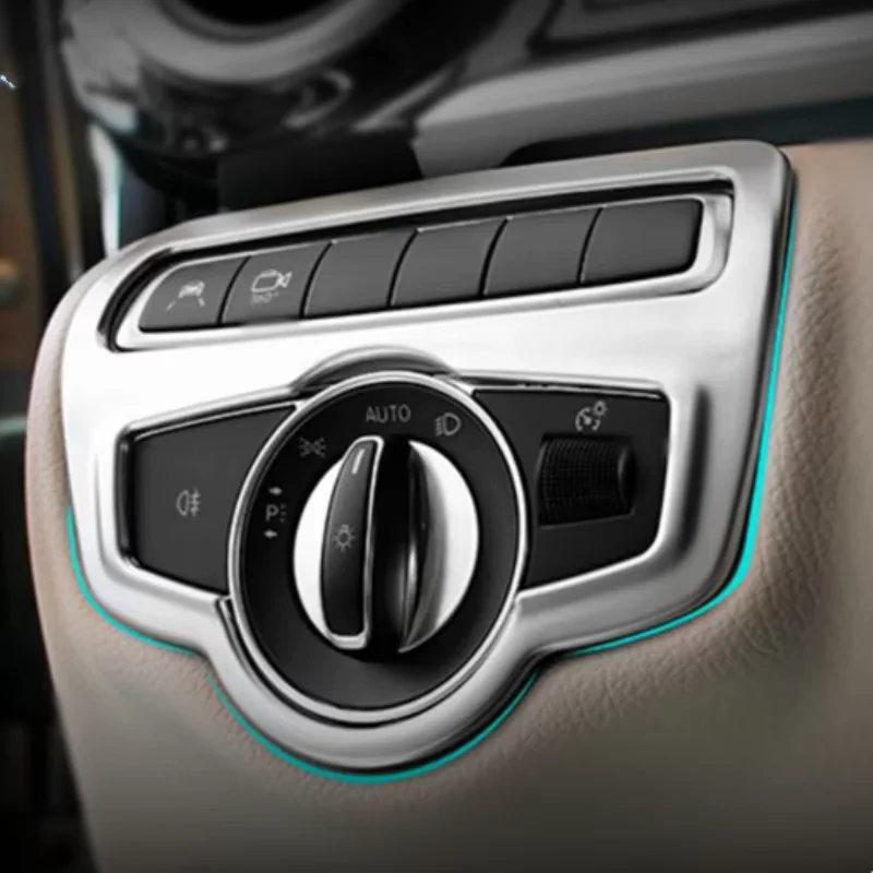 Head Light Lamp Adjust Switch Button Cover Trim Fit For Mercedes-Benz V Class V260 W447 2014 - 2022 Carbon Fiber Car Accessories
Head Light Lamp Adjust Switch Button Cover Trim Fit For Mercedes-Benz V Class V260 W447 2014 - 2022 Carbon Fiber Car Accessories