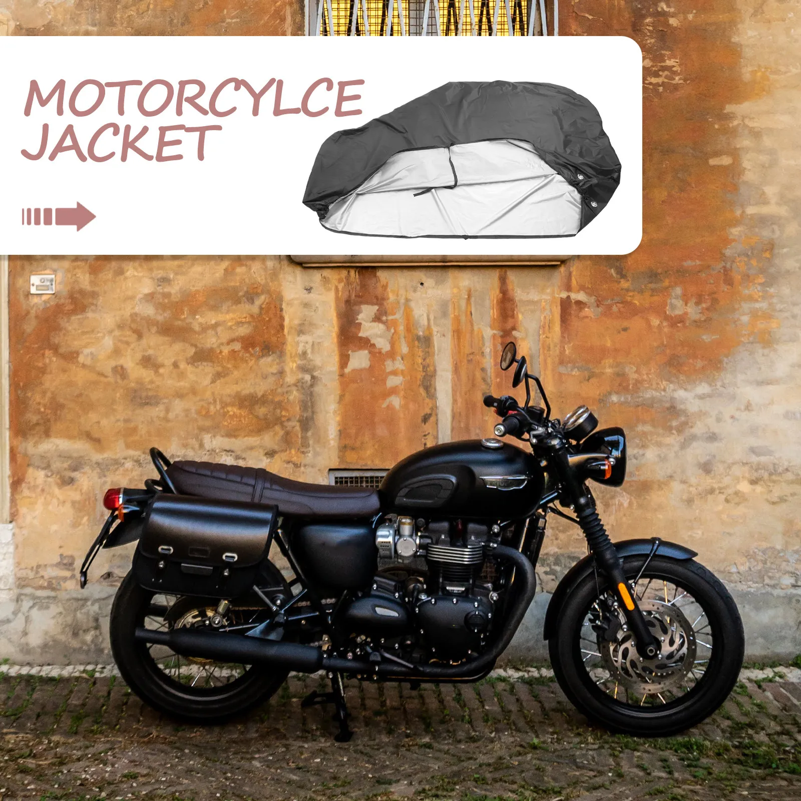 Universal Motorcycle Cover Large Size Windproof Rainproof Reflective Strips Secure Buckles Outdoor Scooter Dirt Bike Protection
Universal Motorcycle Cover Large Size Windproof Rainproof Reflective Strips Secure Buckles Outdoor Scooter Dirt Bike Protection