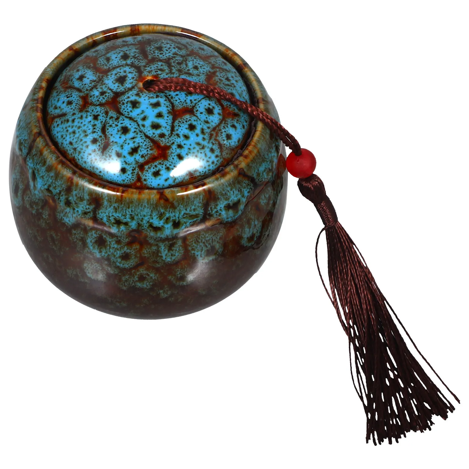 Mini Ceramic Tea Airtight Storage Jar Small Portable Canister Loose Leaf Tea Coffee Sugar Spice Container for Travel
Mini Ceramic Tea Airtight Storage Jar Small Portable Canister Loose Leaf Tea Coffee Sugar Spice Container for Travel