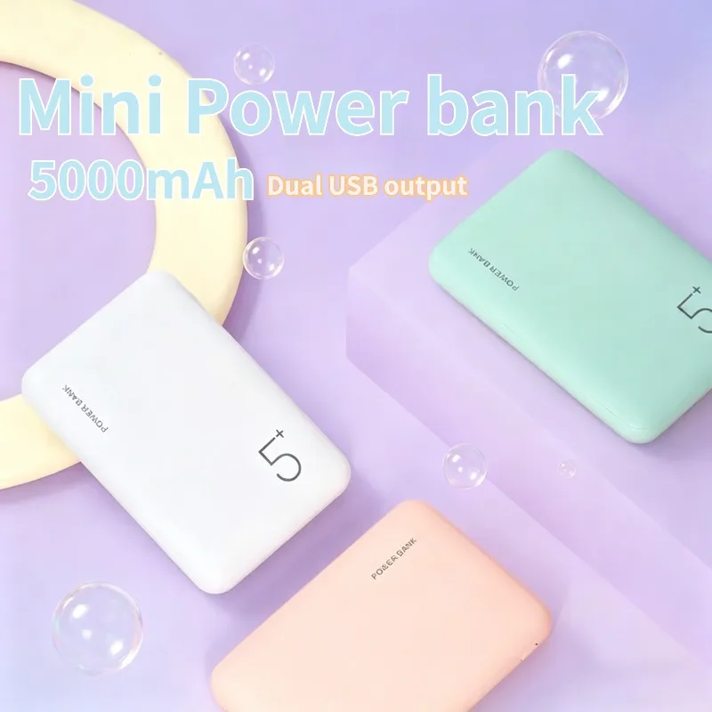 Портативный внешний аккумулятор 5000 мАч с двумя USB-выходами для iPhone 14, 15, 16, Xiaomi, Huawei, Samsung
Портативный внешний аккумулятор 5000 мАч с двумя USB-выходами для iPhone 14, 15, 16, Xiaomi, Huawei, Samsung