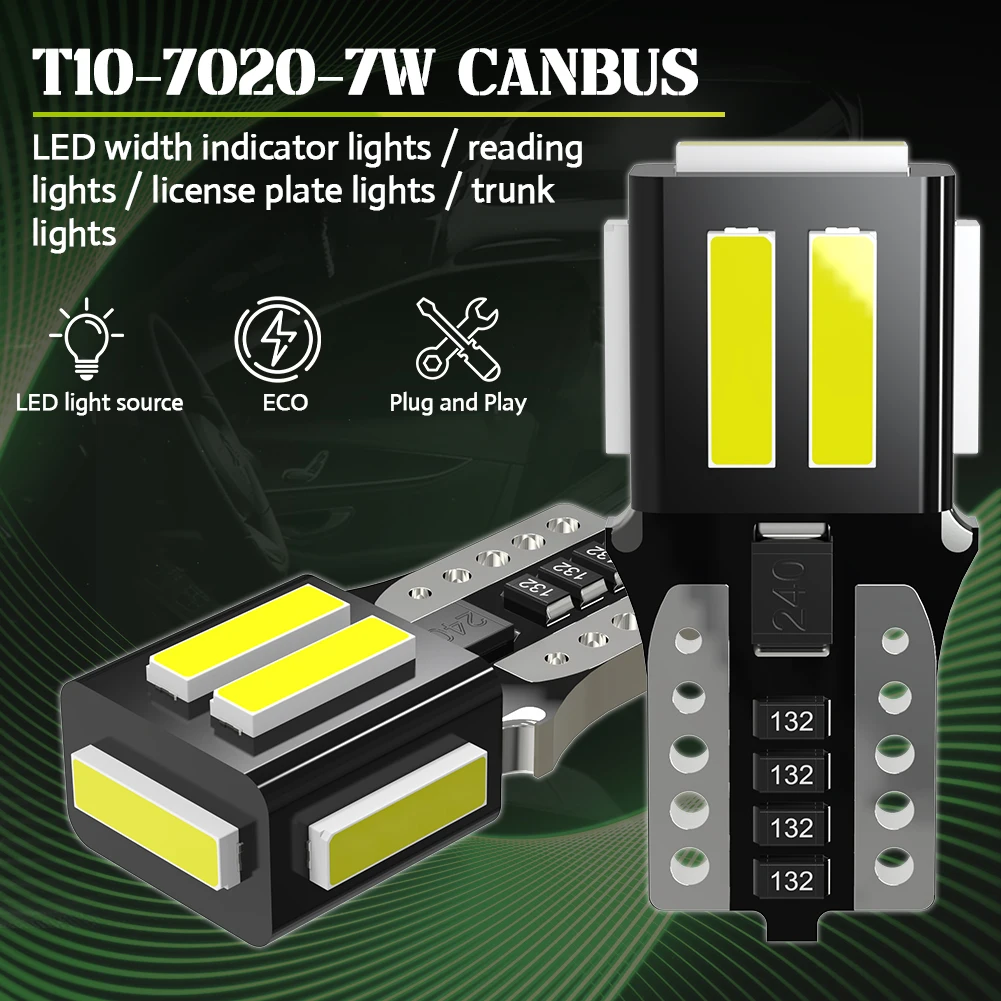 2PCS Car Reading Lights License Plate Light Bulbs T10 LED Bulb Dome Light License Plate Light LED Replacement Bulbs Interior
2PCS Car Reading Lights License Plate Light Bulbs T10 LED Bulb Dome Light License Plate Light LED Replacement Bulbs Interior