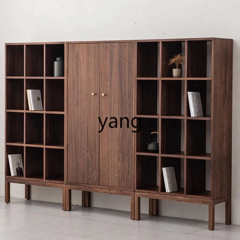 Lmm black walnut solid wood locker modern tea tea set storage cabinet
Lmm black walnut solid wood locker modern tea tea set storage cabinet