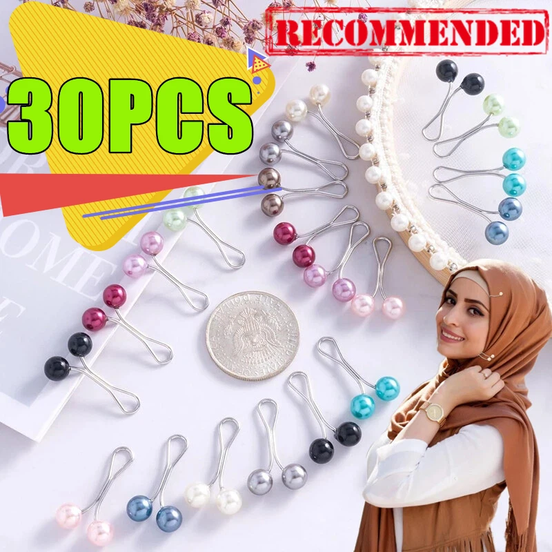 5-30PCS Pearls Pins Muslim Women Shawl Scarf Clips Lady Scarves Hijab For Women Pearl Brooch Pin Hijab Clips DIY Craft Supplies
5-30PCS Pearls Pins Muslim Women Shawl Scarf Clips Lady Scarves Hijab For Women Pearl Brooch Pin Hijab Clips DIY Craft Supplies