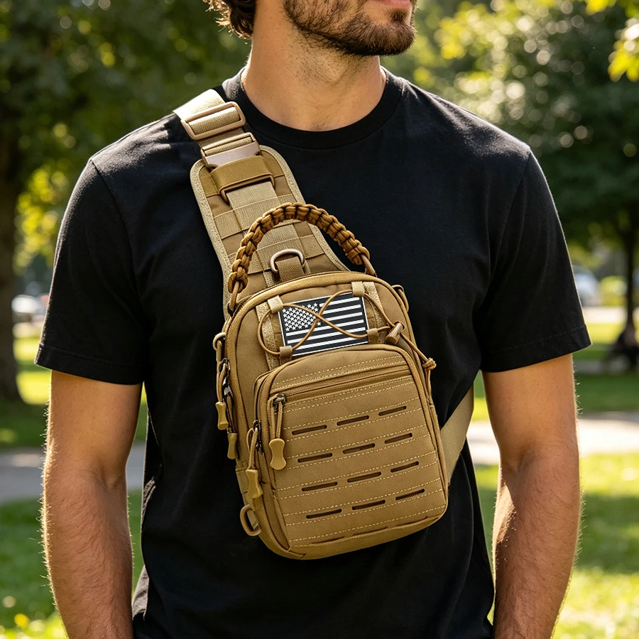 Multi functional chest bag, outdoor sports cycling chest bag, men's single shoulder diagonal cross bag
Multi functional chest bag, outdoor sports cycling chest bag, men's single shoulder diagonal cross bag
