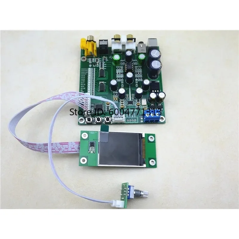 ES9038Q2M DAC Audio Decoder Support IIS DSD DOP 384KHz Coaxial Optical Input Module
ES9038Q2M DAC Audio Decoder Support IIS DSD DOP 384KHz Coaxial Optical Input Module