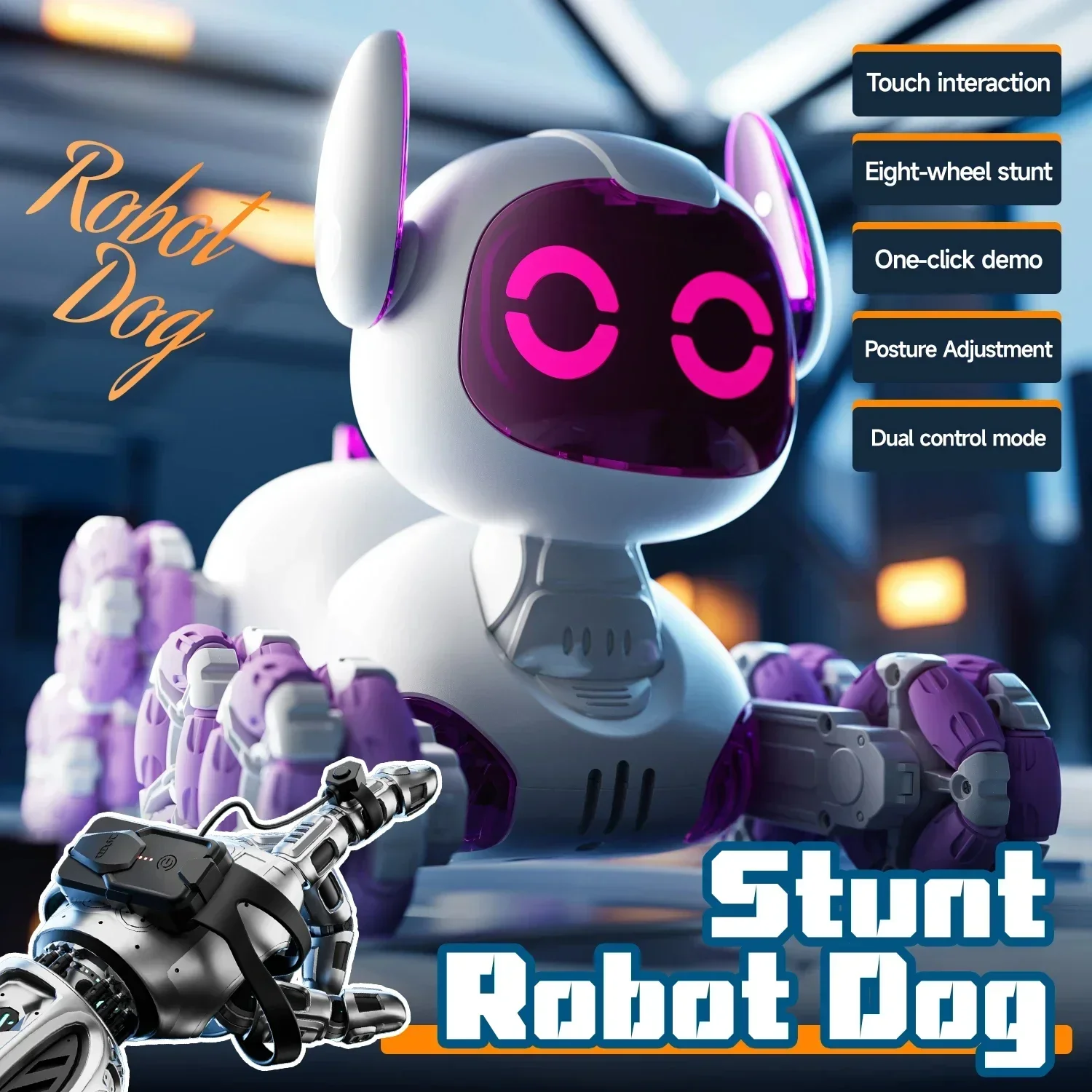 Y9 Remote Control Robot Dog Toy Walking Dancing Electric Stunt Smart Robots for Children Boys Kids Creative Birthday Gift
Y9 Remote Control Robot Dog Toy Walking Dancing Electric Stunt Smart Robots for Children Boys Kids Creative Birthday Gift