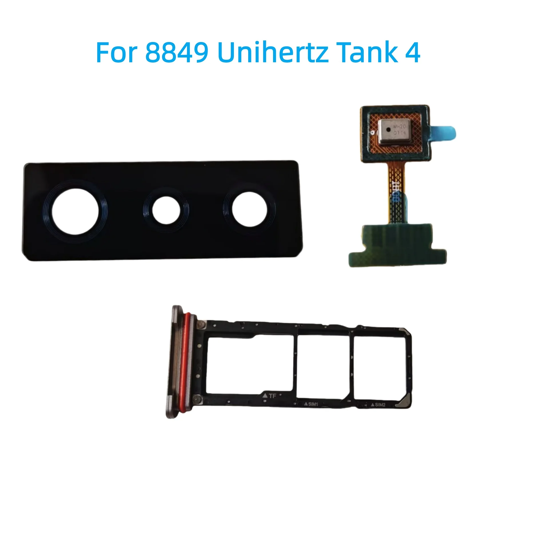 Новые запчасти для телефона Unihertz Tank 4 (8849): микрофон, гибкий кабель FPC, разъем, лоток для SIM-карты, держатель, стекло камеры, ремонтные детали.
Новые запчасти для телефона Unihertz Tank 4 (8849): микрофон, гибкий кабель FPC, разъем, лоток для SIM-карты, держатель, стекло камеры, ремонтные детали.
