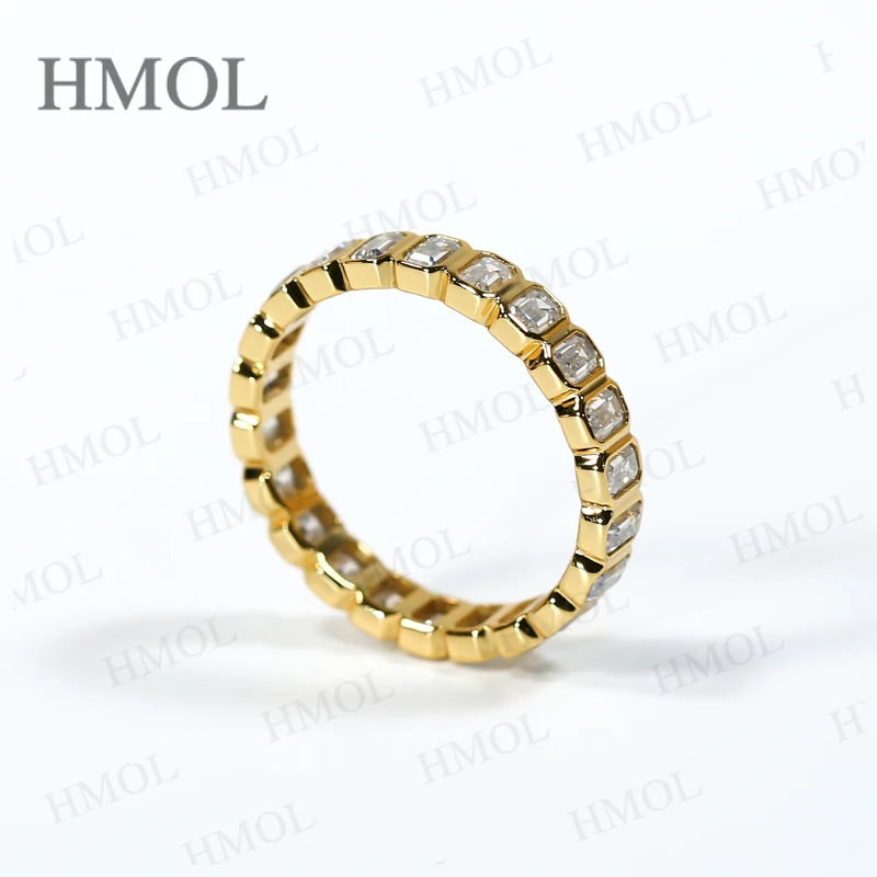 Кольцо с муассанитом Изумрудная огранка D Цвет VVS1 Прозрачность 10 карат 14 карат Золото 18 карат Серебро 925 пробы  украшения для женщин в модном популярном стиле 
Кольцо с муассанитом Изумрудная огранка D Цвет VVS1 Прозрачность 10 карат 14 карат Золото 18 карат Серебро 925 пробы  украшения для женщин в модном популярном стиле