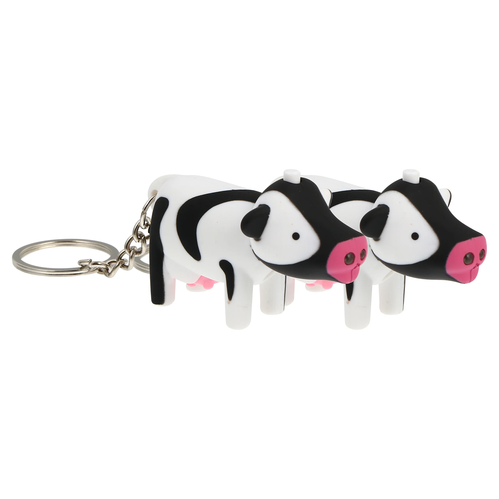 2Pcs Glowing Sound Calf Keychains ABS Plastic Cow Rings 25mm Round Clip Key Pendants Gifts Kids Adults Luminous Keychains
2Pcs Glowing Sound Calf Keychains ABS Plastic Cow Rings 25mm Round Clip Key Pendants Gifts Kids Adults Luminous Keychains