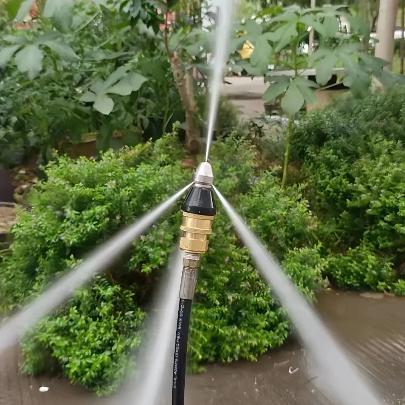 Набор для очистки канализационного шланга, насадка для очистки канализации высокого давления, удобная в использовании, прочная
Набор для очистки канализационного шланга, насадка для очистки канализации высокого давления, удобная в использовании, прочная