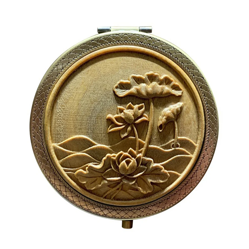 Hand Held Mirror Double-sided Makeup Vintage Mini Travel Round Pocket Small Office
Hand Held Mirror Double-sided Makeup Vintage Mini Travel Round Pocket Small Office