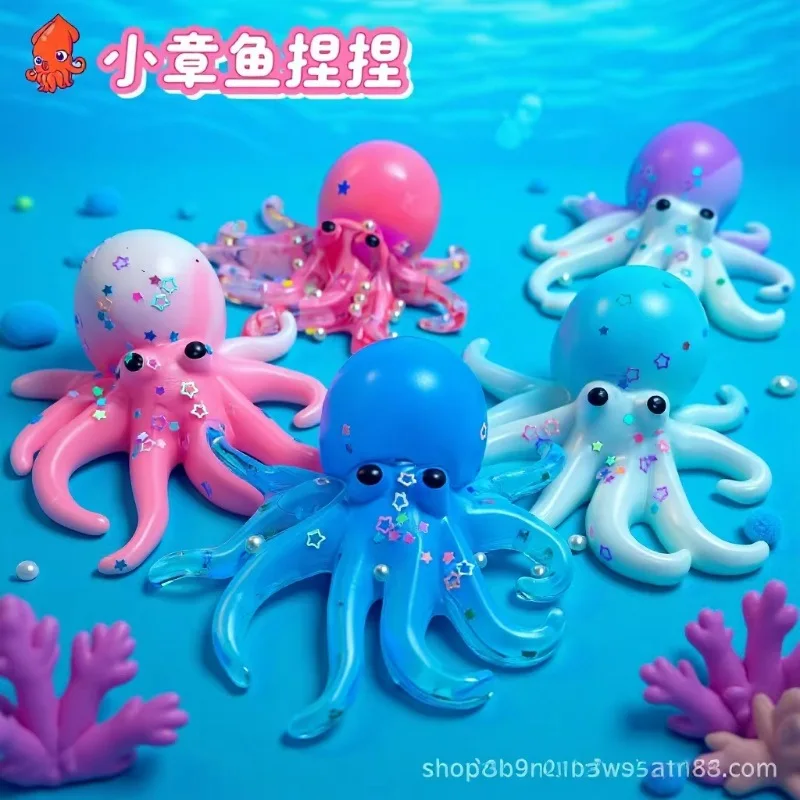 Squishy Ocean Octopus Squeeze Fidget Toy Simulation Stress Relief Slow Rebound Toy Can Be Stretched Sensory Decompression Gift
Squishy Ocean Octopus Squeeze Fidget Toy Simulation Stress Relief Slow Rebound Toy Can Be Stretched Sensory Decompression Gift