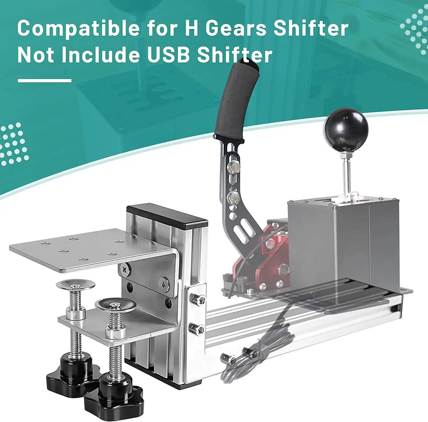 Racing Game Logitech G29/G27/G25/G920 Simulator Bracket H Shift Handle Fixing Fixture Mounting Thrustmaster
Racing Game Logitech G29/G27/G25/G920 Simulator Bracket H Shift Handle Fixing Fixture Mounting Thrustmaster