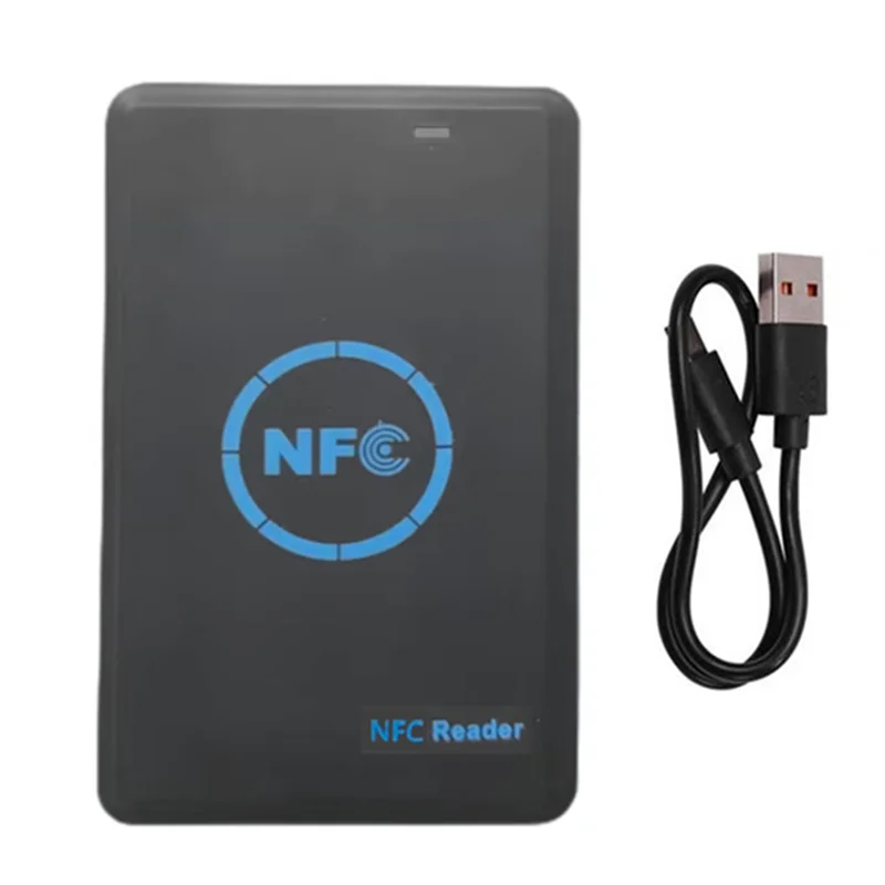 AAAEL-5-Band NFC Smart Chip Reader/Writer +2XCUID Keychain 125K 13.56M Copier HID Duplicator Tag Clone ID IC Keychain Key Copy
AAAEL-5-Band NFC Smart Chip Reader/Writer +2XCUID Keychain 125K 13.56M Copier HID Duplicator Tag Clone ID IC Keychain Key Copy