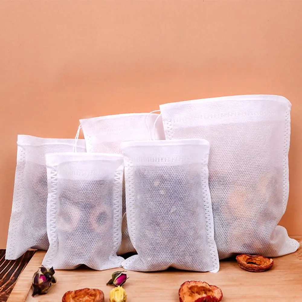 100Pcs Drawstring Disposable Coffee Pouches Non-woven Fabric Multi-size Tea Filter Bags with String Transparent Large
100Pcs Drawstring Disposable Coffee Pouches Non-woven Fabric Multi-size Tea Filter Bags with String Transparent Large