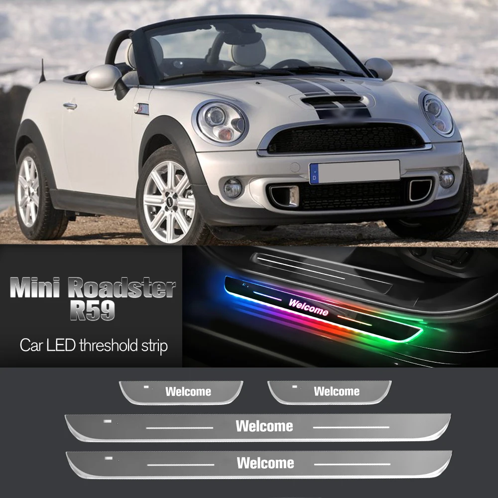 Car Door Sill Light For Mini Roadster R59 2012-2015 2013 2014 Customized Logo LED Welcome Threshold Pedal Lamp Accessories
Car Door Sill Light For Mini Roadster R59 2012-2015 2013 2014 Customized Logo LED Welcome Threshold Pedal Lamp Accessories